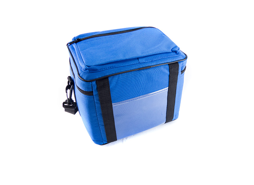 Qualibag R4 vu de dos, sac de transport haute performance pour le transport de prélèvements biologiques